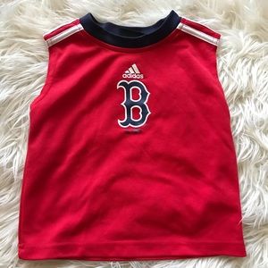 🔥3/$15🔥 Adidas Boston Red Sox Jersey Top 24m